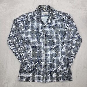 Vintage Spire Shirt Medium Large‎ Geo Abstract Art 90s Y2K Wavy California Adult